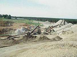 gravel plant - image