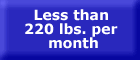 Less than 220 lbs. per month - button